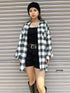 BIGシルエットチェックシャツ